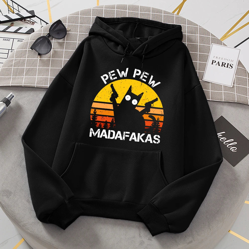 SWEATSHIRT PEW PEW MADAFAKAS