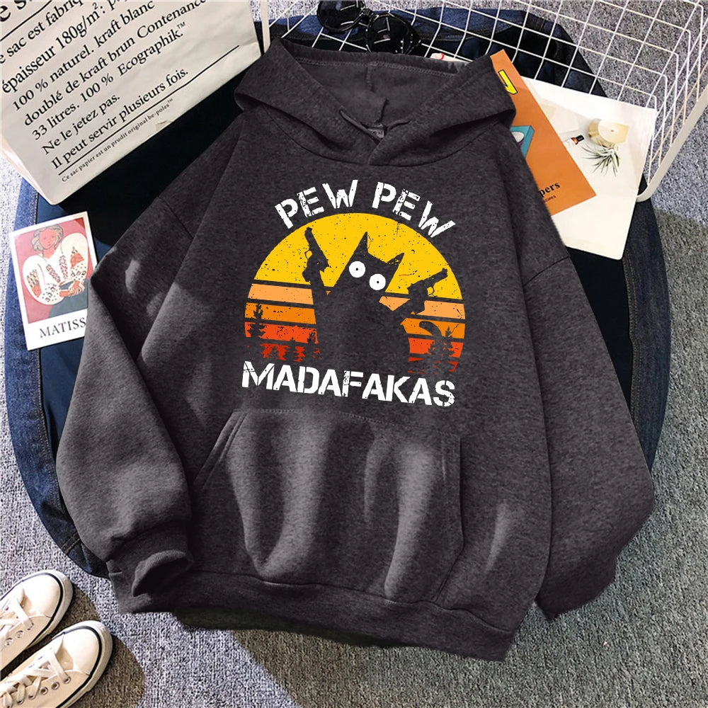 SWEATSHIRT PEW PEW MADAFAKAS