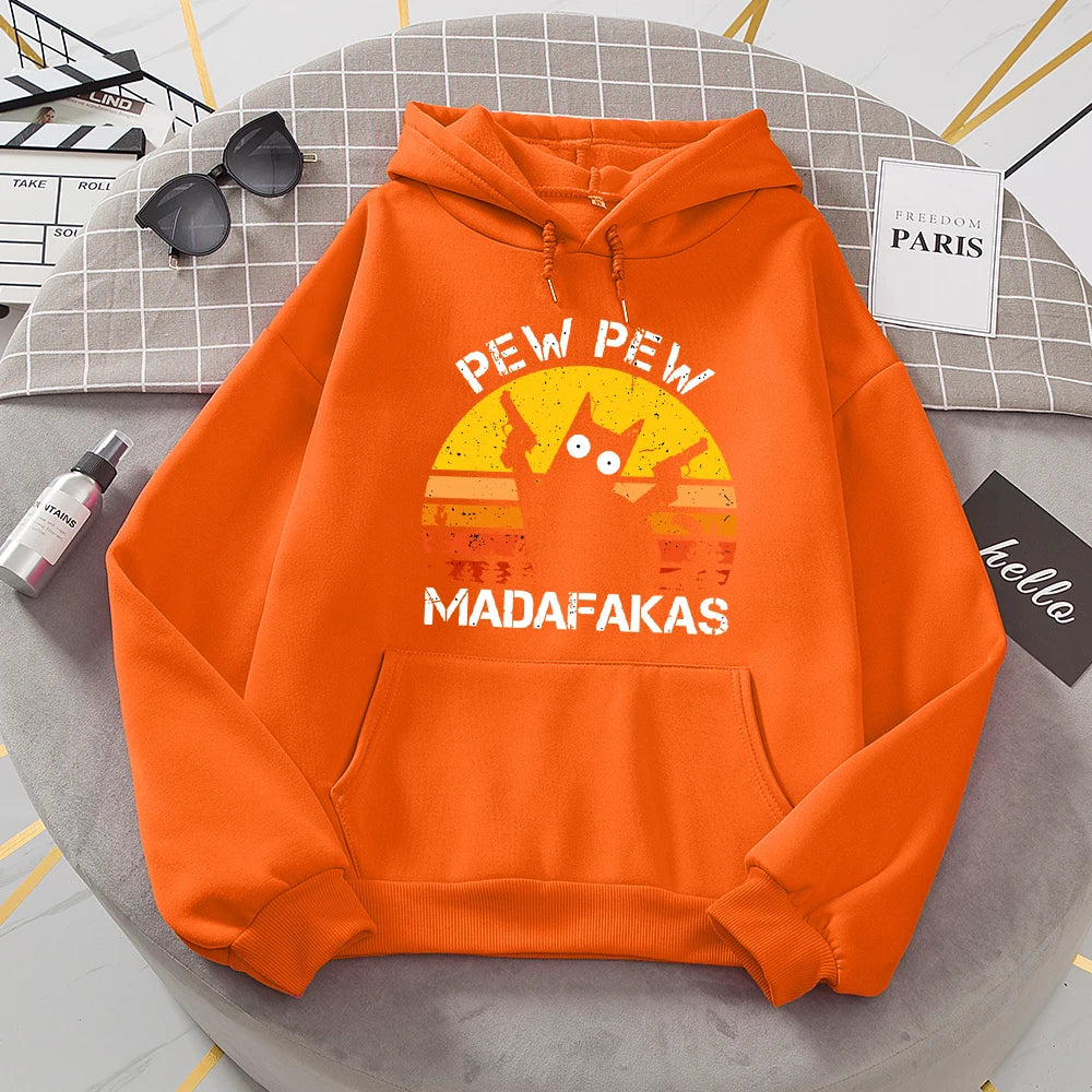 SWEATSHIRT PEW PEW MADAFAKAS