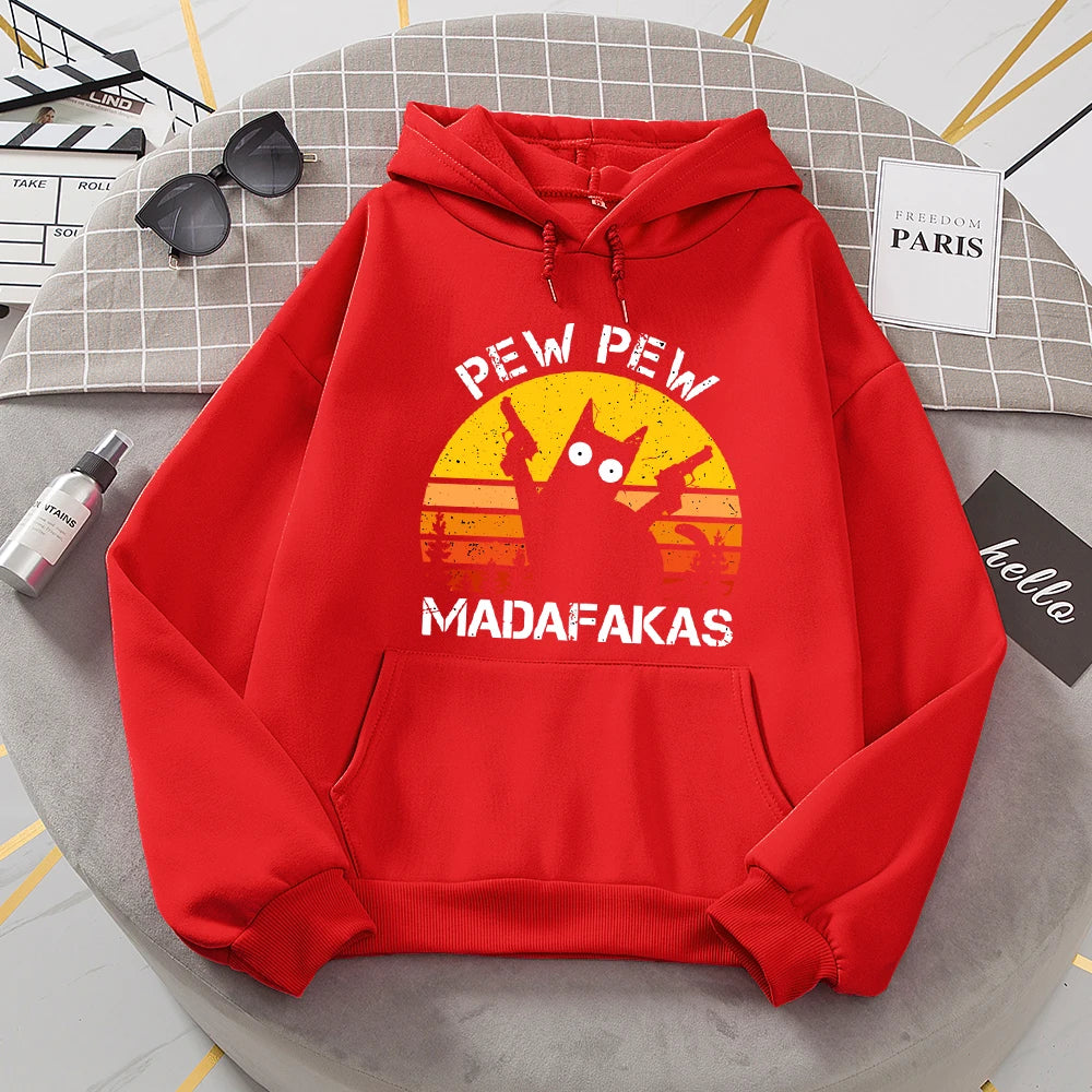 SWEATSHIRT PEW PEW MADAFAKAS