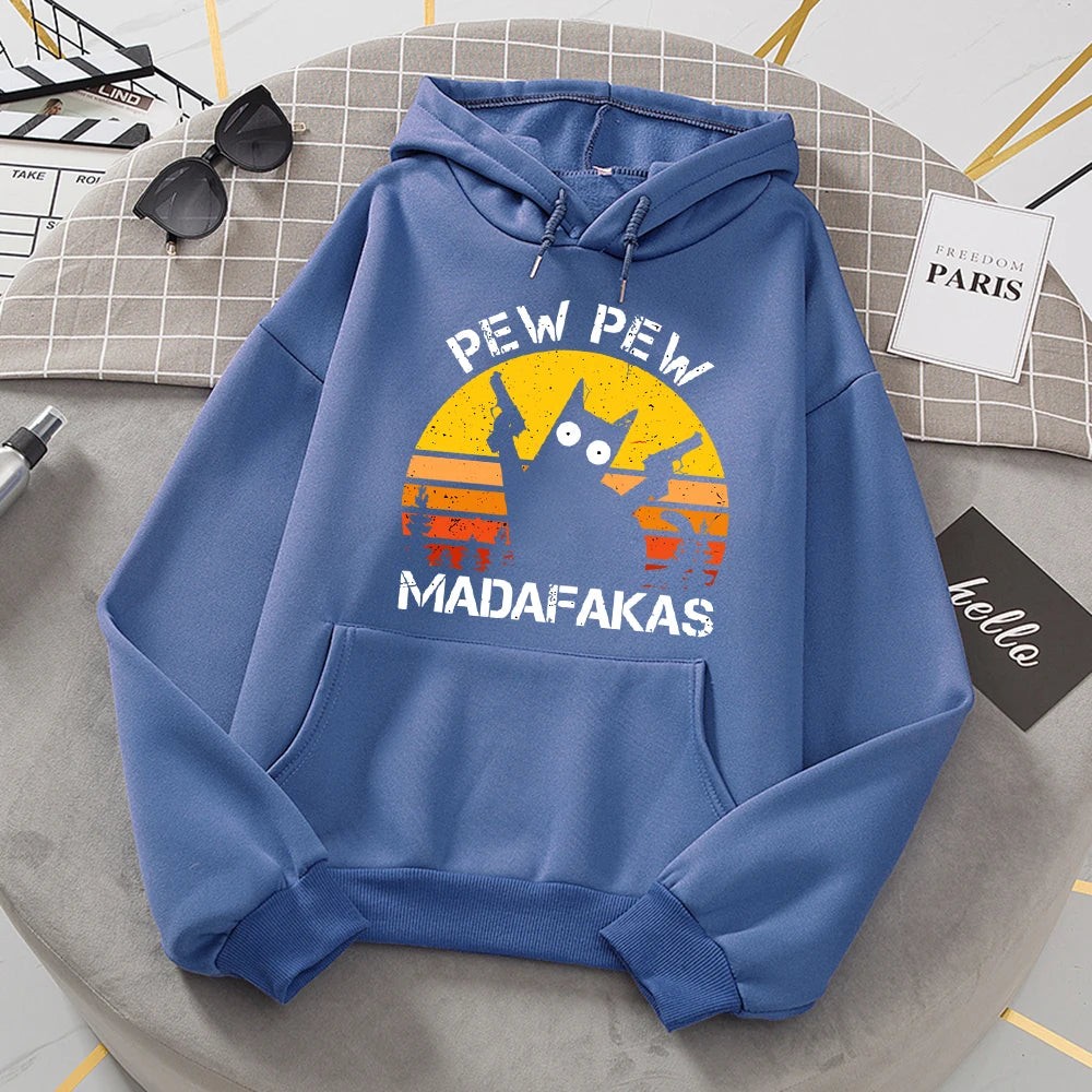 SWEATSHIRT PEW PEW MADAFAKAS