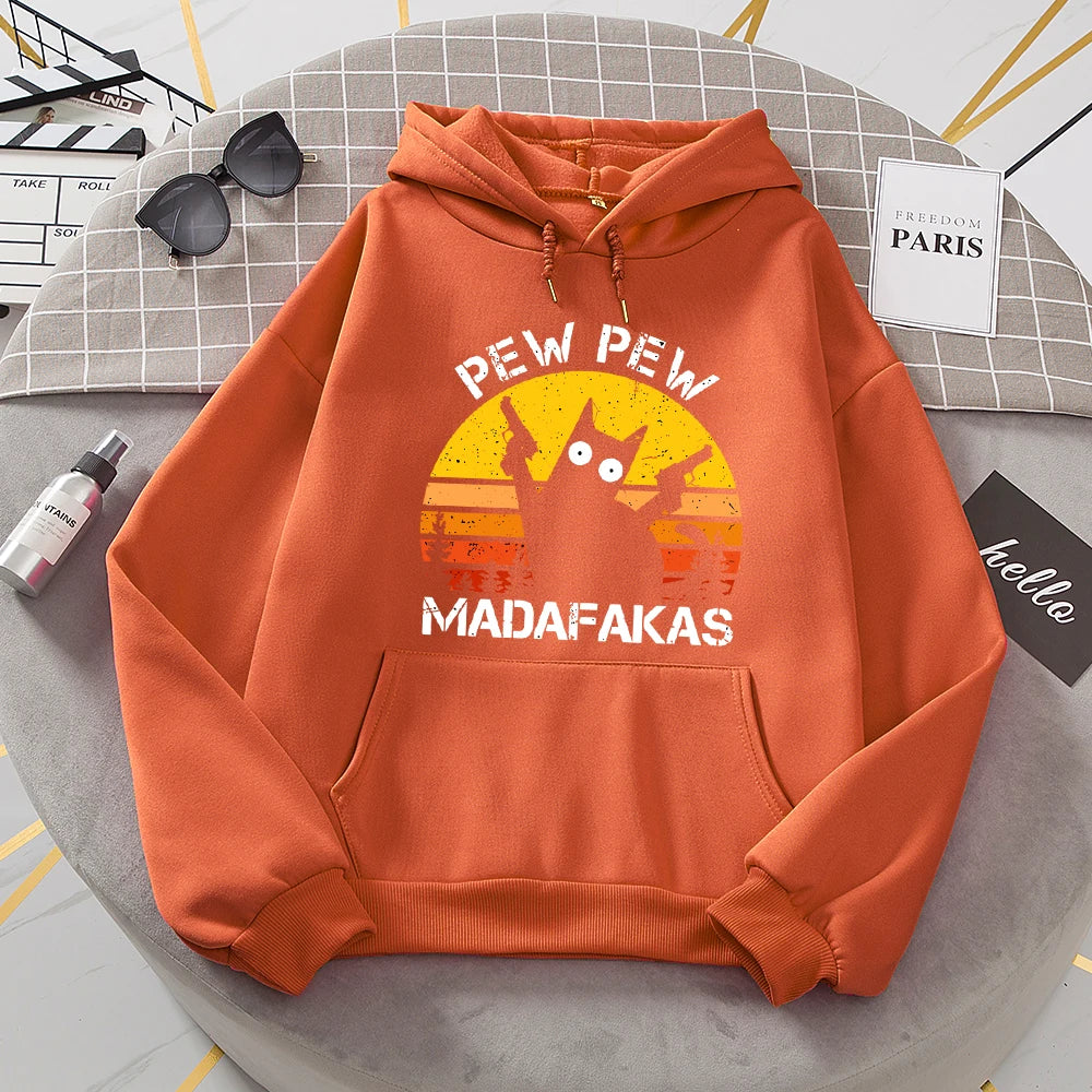 SWEATSHIRT PEW PEW MADAFAKAS